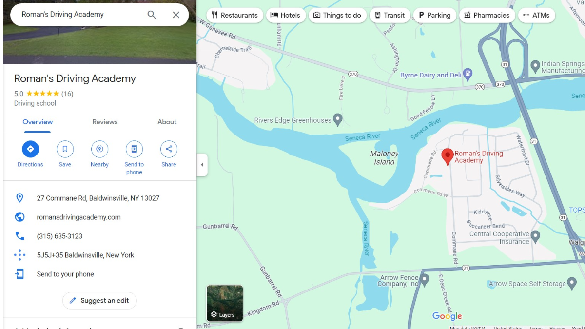 Roman's Driving Academy - 27 Commane Rd, Baldwinsville, NY 13027, USA
