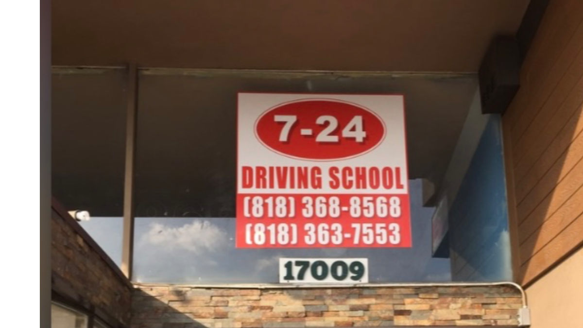7-24 Driving School - 17009 Chatsworth St, Granada Hills, CA 91344, USA